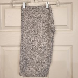 LuLaRoe Tall & Curvy Leggings TC EUC Heathered Gray